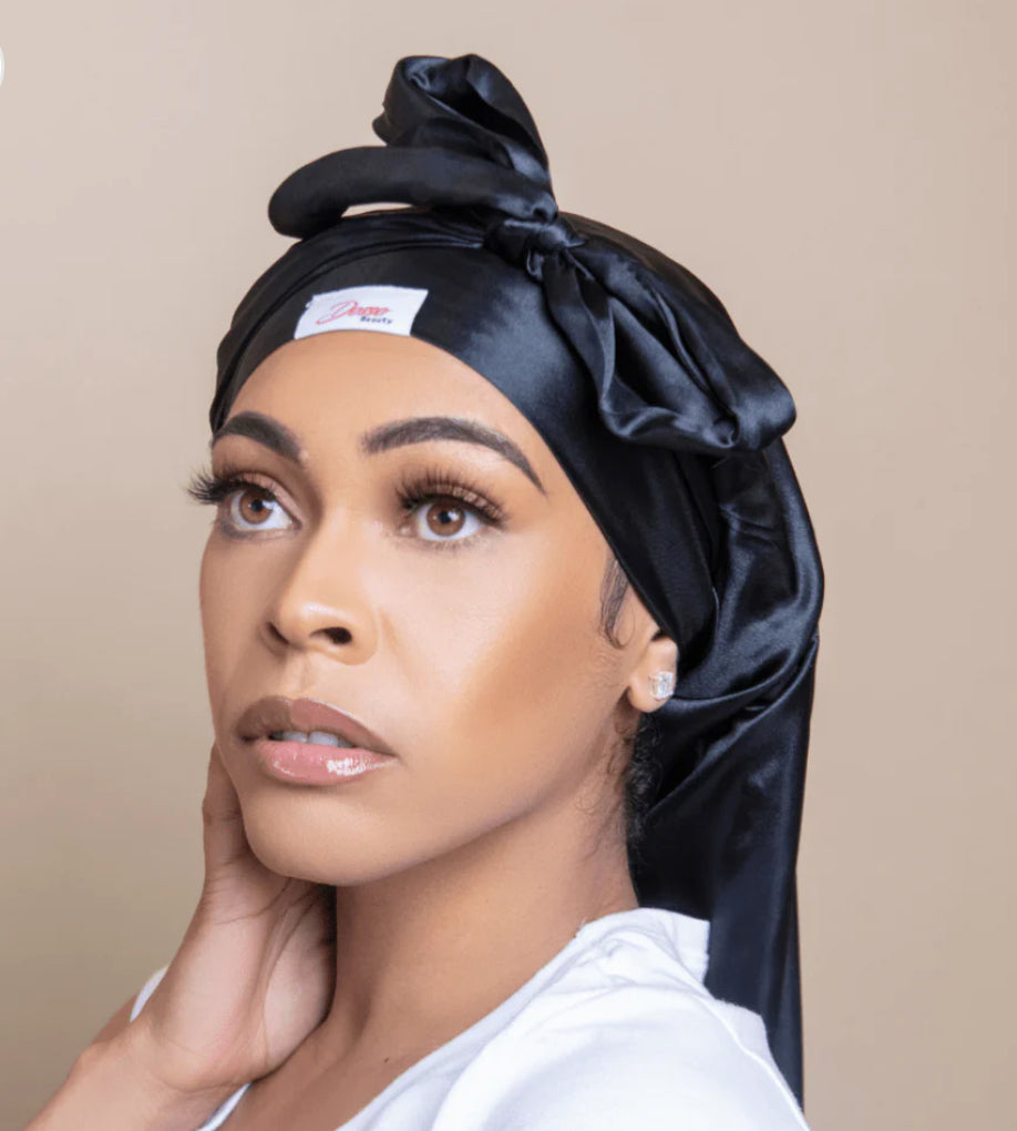 Satin Braid Bonnet